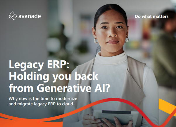 Legacy ERP: Holding you back from Generative AI?