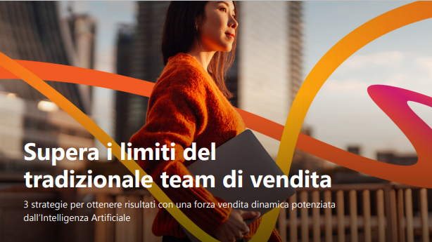 Supera i limiti del tradizionale team di vendita