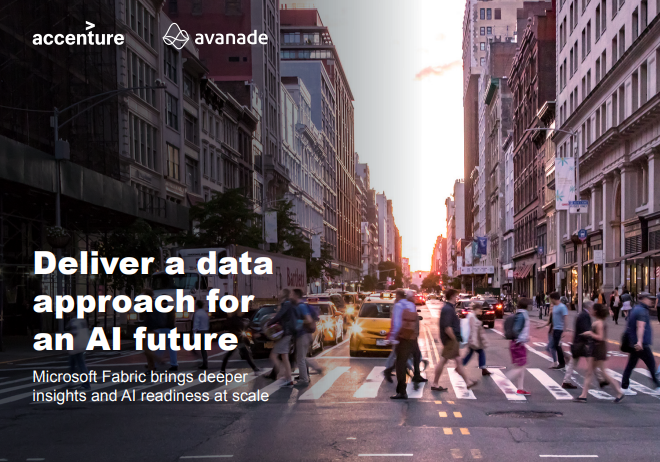 Deliver a data approach for an AI future